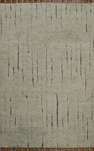 Handmade Moroccan Room Size Area Rug Berber Wool Ivory Oriental Carpet 6x8 - Picture 1 of 11