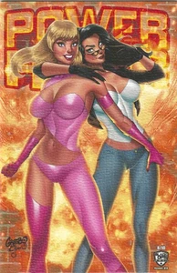 Power Hour #3 Nice Trade Leather cover Gregbo Watson Heroes Con Exclusive #8/10 - Picture 1 of 1