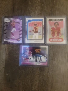Jayden Daniels 4 Card RC Lot Donruss, Absolute, Inserts, Panini - Picture 1 of 2
