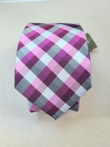 Neue Herren Express mehrfarbig gestreifte Herrenkrawatte 100 % Soie 0,58,5 x 3,1/4 Zoll - Bild 1 von 7