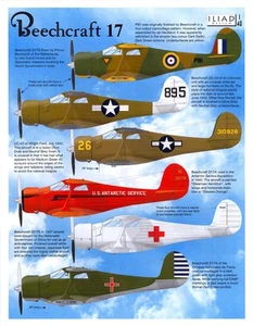 Iliad Decals 1/48 BEECHCRAFT 17 STAGGERWING - Picture 1 of 3