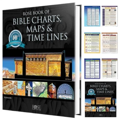 Rose Book Of Bible Charts, Maps, And Time Lines, Volume 1 Full-Color Bible Chart - image 1 of 4