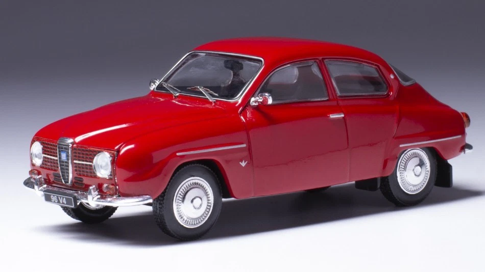 Saab 96 V4 1965 Red 1:43 Model IXO MODEL - Immagine 1 di 1