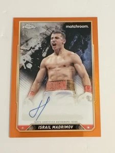 Israel Madrimov 24/25 - 2024 Topps Chrome Boxing - # CBA-IMV Super Welterweight  - Bild 1 von 5