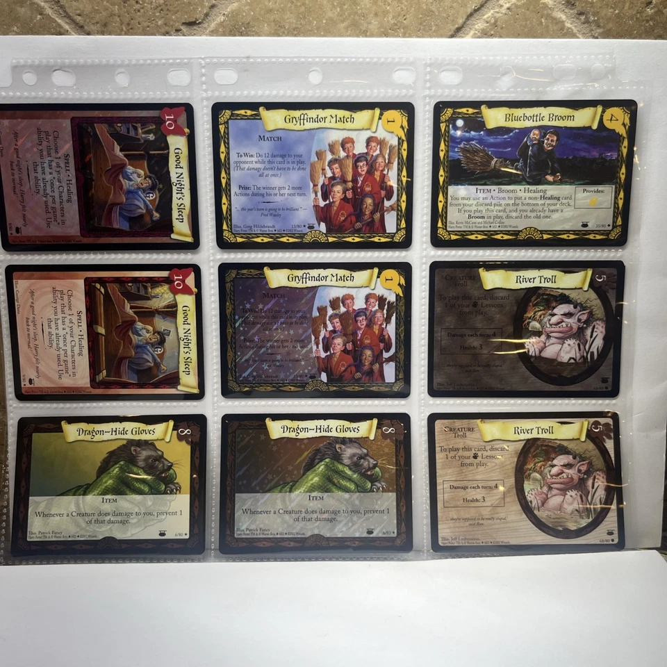 Harry Potter 2001 TCG Holo Base Foil Harry Potter Warner Bros. Lot #59 - Image 1 of 4