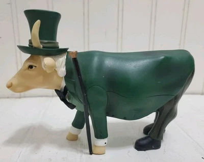 Cow Parade Westland Figurine Wizard of Oz #7722 Rare Mayor of Emerald City Green - Image 1 of 4