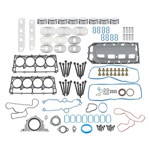 Pistons & Full Gasket Bolts Set FOR Jeep Commander Chrysler 300 2005-2006 5.7L - Picture 1 of 23