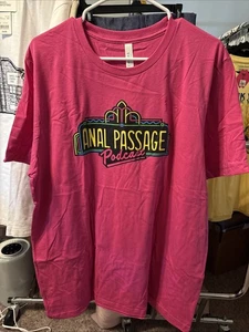 Podcast Passage Pink Short Sleeve XL T-Shirt Never Worn - Picture 1 of 2
