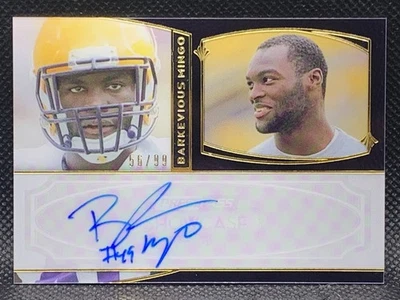 2013 Press Pass Showcase Gold /99 Barkevious Mingo #SC-BM Rookie Auto - Image 1 of 2
