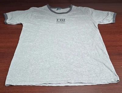 Camiseta FBI Oficina Federal de Investigaciones San Antonio Talla Grande L Gris Texas Foto 1 de 4