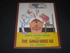 Snip, Snapp, Snurr & The Gingerbread Maj Lindman First Edition PB - Picture 1 of 12