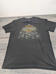 Vintage Harley Davidson T Shirt - Mens Size Large - Black - Picture 1 of 7