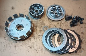 1971-1973 Kawasaki F6 125 clutch assembly basket plates disc pressure - Picture 1 of 14