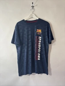 FCB Barcelona Athletic Soccer Navy Blue Jersey Shirt Short Sleeve Mens Size M - Picture 1 of 10