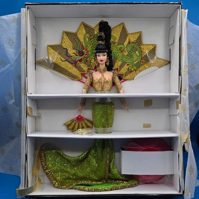 Muñeca Barbie Bob Mackie 1998 Edición Limitada 20648 De Colección Fantasía Diosa Asia Nueva Foto 1 de 4