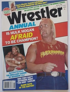 Wrestler Annual Spring 1989 Magazine Hulk Hogan Magnum TA Macho Man WWF WCW PWI - Picture 1 of 2