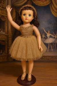 SELTENE Madame Alexander Goldene Ballerina Elise. Alles Original. - Bild 1 von 12