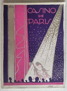 Programme music hall - Casino de Paris - DOM - les ailes de Paris 1928 - Picture 1 of 4