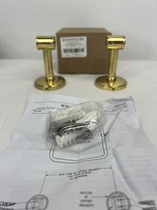 Rejuvenation Pivoting Mirror Bracket Ladd Aged Brass No Mirror - Picture 1 of 5