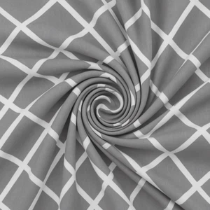 Serena & Lily Lattice Printed Cotton Drapery Fabric By the Yard - Picture 1 of 3