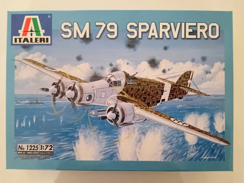 Savoia Marchetti SM.79 Sparviero Italeri 1/72 - Immagine 1 di 1