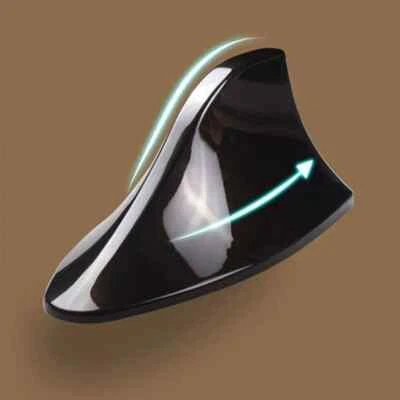 Black For Hyundai 2002-2019 Car Shark Fin Antenna Aerial Cover Roof Radio AM/FM - Image 1 of 4