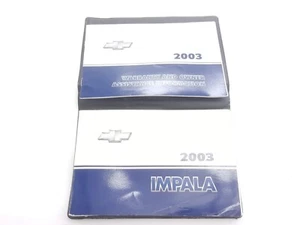 Chevrolet Impala 2003 manual del propietario/guía del usuario/libro del operador del propietario - Imagen 1 de 3