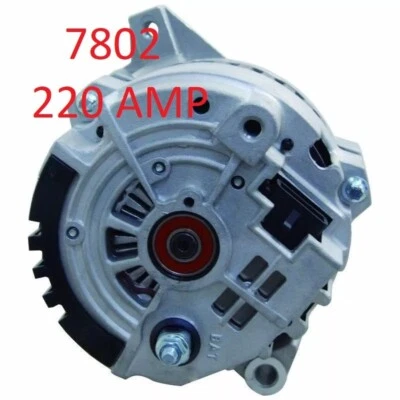 High Output 220 AMP NEW Alternator Fits Chevy GMC C1500 C2500 C3500 K2500 K3500 Foto 1 de 2