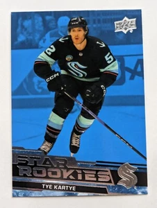 2023-24 Upper Deck Star Rookies Box Set #22 Tye Kartye Blue Rookie Card RC QTY - Picture 1 of 2