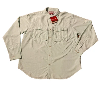 Camisa de pesca con mosca Redington Gasparilla para hombre 2XL espuma de mar verde ventilada secado rápido Foto 1 de 4