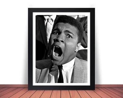 Framed MUHAMMAD ALI Photo Picture (Cassius Clay) BOXING - 8x10 or 11x14 (W3) - Image 1 of 4