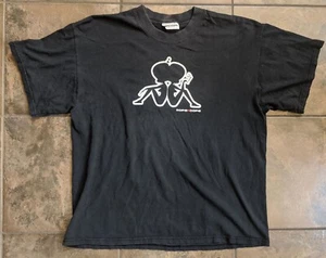 VINTAGE SEXY AFRO ROPE A DOPE ROPEADOP STREETWEAR HIP HOP XL BLACK SHIRT RARE - Picture 1 of 3