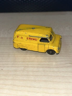 MATCHBOX LESNEY 42a Bedford Evening News Van 1957 MW vintage diecast Restoration - Image 1 of 4