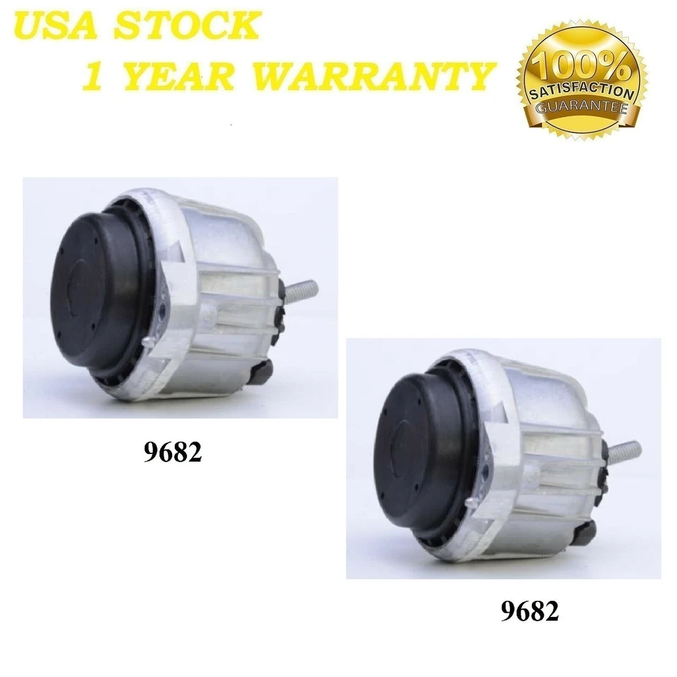 2 PCS FRONT LEFT & RIGHT MOTOR MOUNT FIT 2009-2011 BMW Z4 3.0L NAT.ASP Foto 1 de 3