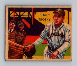 Tarjeta de béisbol 1934-36 Diamond Stars #70 Hal Trosky (C3) baja calidad (1935 1936) - Imagen 1 de 2
