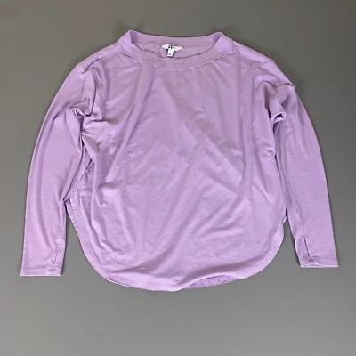 Top Pullover Deportivo Joy Lab Manga Larga Agujero para el Pulgar Top Ligero Lavanda L Foto 1 de 4