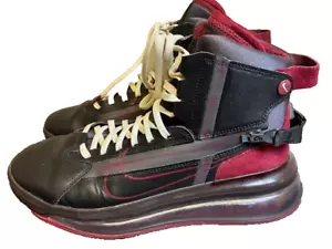 Nike Air Max 720 Saturn Black Red Gym AO2110-004 High Top Shoes - Picture 1 of 5