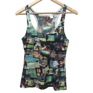 Divided By H&M Top Womens 2 XS Tank LA Los Angeles - Picture 1 of 8