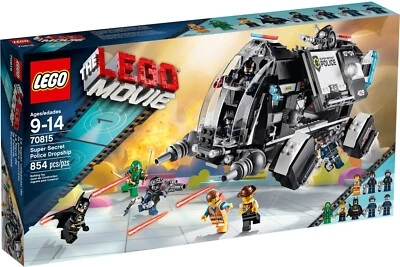 LEGO 70815 The LEGO Movie: Super Secret Police Dropship New Sealed 2014 - Image 1 of 4