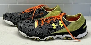 UNDER ARMOUR SPEEDFORM XC Trail 'Camo' Charcoal Neon Size 12 1246699-019 - Picture 1 of 13
