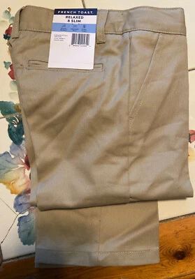 Pantalones ajustados French Toast para niño calce relajado talla 8. (B) Foto 1 de 4
