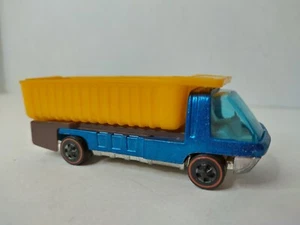 Hot Wheels Redline 1969 Heavyweights Dump Truck Blue HK Original - Picture 1 of 6