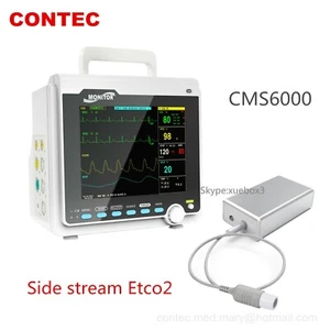 CONTEC Co2 ETCO2 Capnography Vital Signs Patient Monitor,6 Parameter NEW CMS6000 - Picture 1 of 10