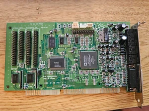 Vintage Retro Crystal Audio 7929-0128 OPTI 7268VPE-A 929-0128 ISA Sound Card wCD - Picture 1 of 5