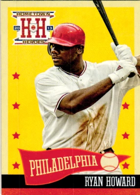 2013 Panini Hometown Heroes Ryan Howard #15 Philadelphia Phillies - Image 1 of 2
