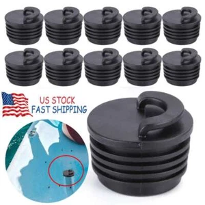 Silicone Kayak Scupper Plug Kit Canoe Drain Holes Stopper Bung Accessories-10Pcs - Picture 1 of 14