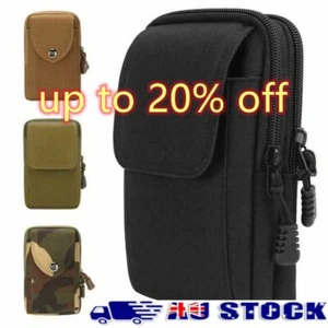 Tactical Molle Pouch Belt Waist Bag Men Tool Bag Mobile Phone Case Outdoor - Picture 1 of 12