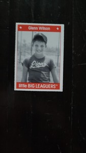 1990 LITTLE BIG LEAGUERS GLEN WILSON