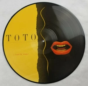 Toto: Isolation LP 1984 Columbia 9C9 39911 Limited Edition Picture Disc NM - Picture 1 of 5