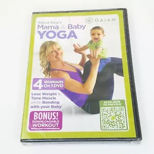 GAIAM Shiva Rea's Prenatal Yoga (DVD, 2007) Mama & Baby YOGA 4 Workouts DVD NEW - Picture 1 of 5